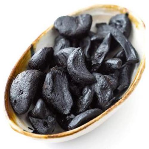 peeled black garlic fermented for 90 days