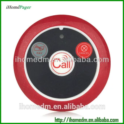 Restaurant Technologies Call Button Pager Touch Screen Receiver