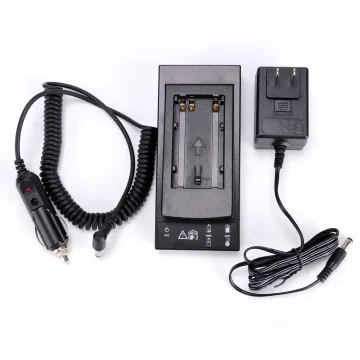 Charger for Lei ca GKL211 Total Station Batteries: Compatible with Geb90, Geb211, Geb212, Geb221, Geb222 Models