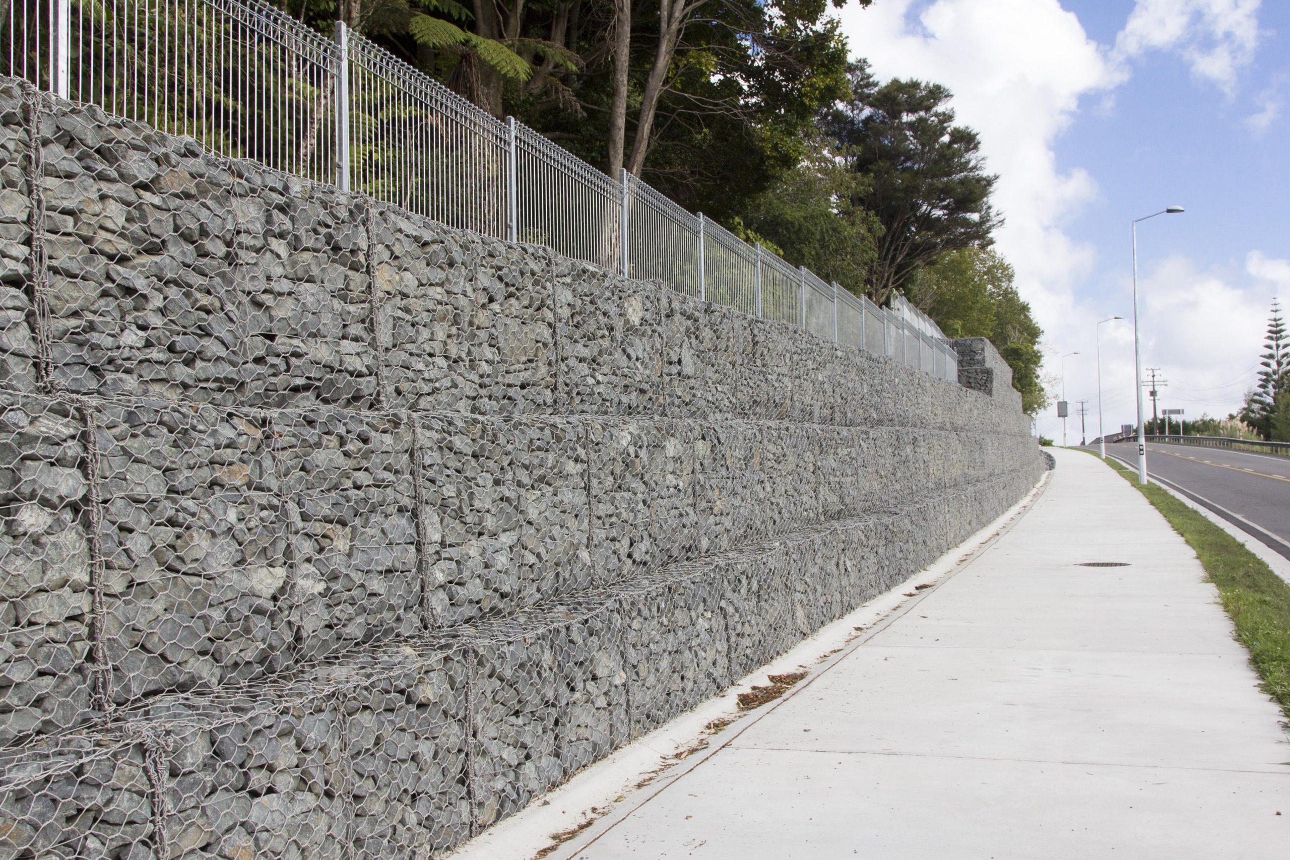 retaining wall wire mesh  (4)