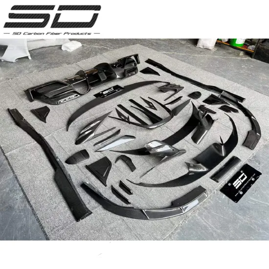 F-errari F8 Facelift High-Quality M Style Dry Carbon Body Kits