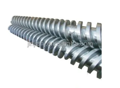Conical Twin Barrel Screw for Plastic Machines