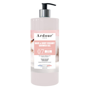 Private Label Wholesale Body Hair Care Cream Shampoo & Bath Shower Gel