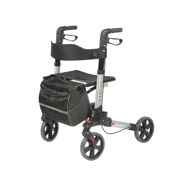 Mobility Aids Double Folding Lightweight Medical Rollator