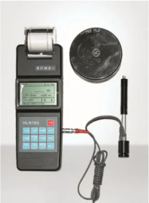 Leeb hardness tester