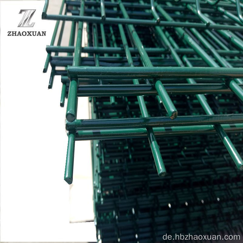 656 Dunkelgrüner Sicherheitsdrahtnetzzaun