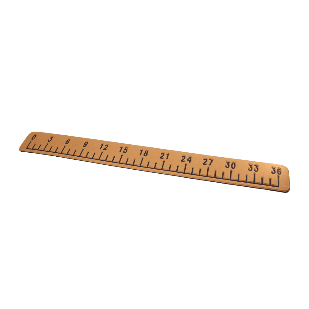 Melors EVA Fish Ruler Adhesive Teak Flooring Mat