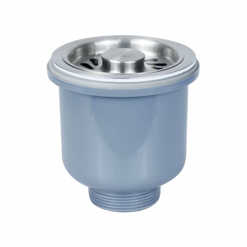 Kitchen sink waste coupling strainer