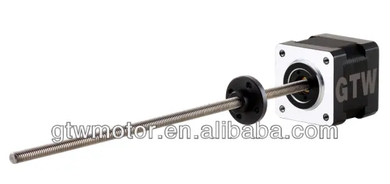 external hybrid stepper linear actuator