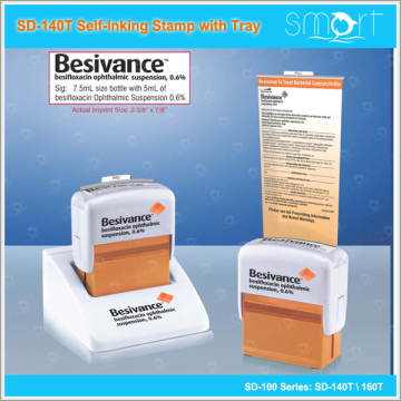 Special Design Self-Inking Stamp with Tray