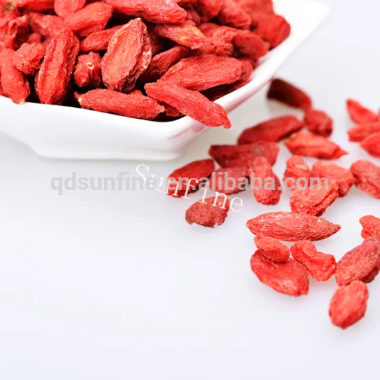 New crop ningxia certified organic dried goji berry goji berry price