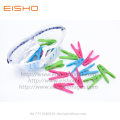 EISHO Decorated Mini Plastic Clothes Pegs Clothespins