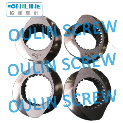 High Quality 80/40L Twin Parallel Screw Elements for Extrusion