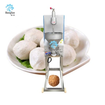 Machine de boulettes de viande solides en acier inoxydable à haute efficacité automatique