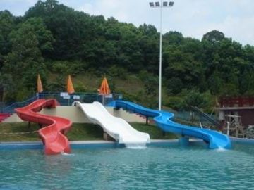 Family Swimming Pool Water Slides,straight Slides