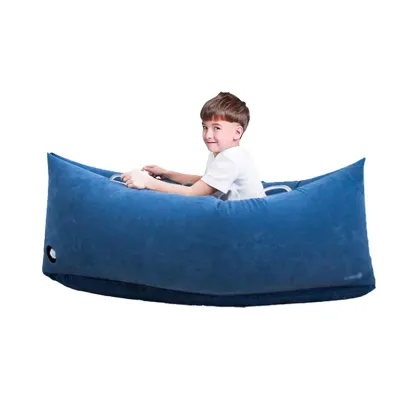 Autistic Camping Inflatable Sofa Pea Pod Air Lounge Chair