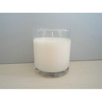 Mosquito Yellow Citronella Glass Jar Candle
