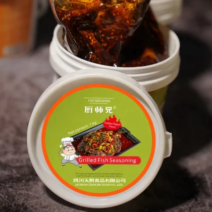 Tianchu 1kg Commercial Chinese Wanzhou Grilled Fish Sauce