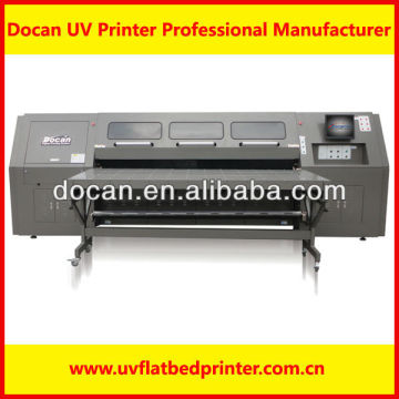 Wide Format Digital UV Glass Flatbed Printer