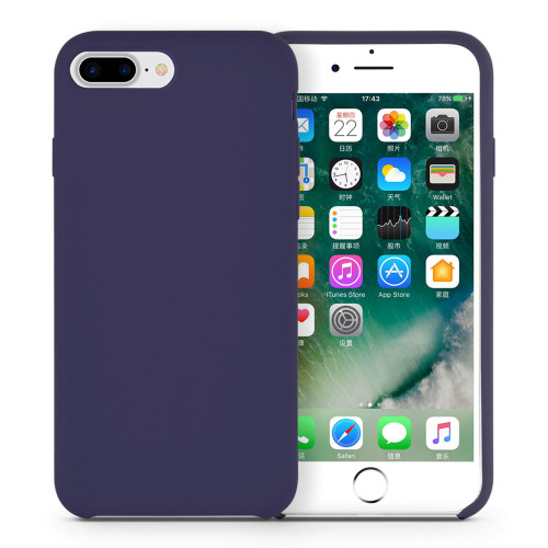 Cute soft touch liquid silicone iphone7 plus case