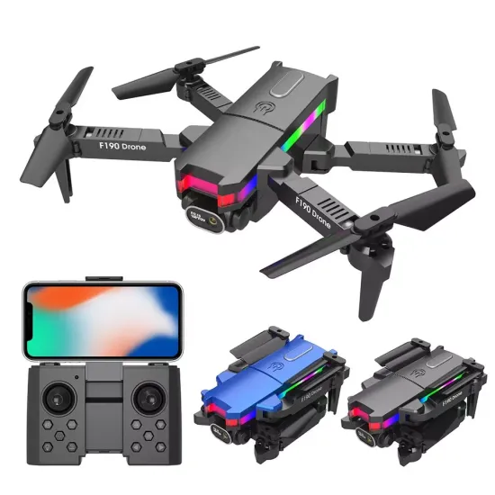 Flytec 2023 F190: High-Definition 4K Wi-Fi FPV Drone with Advanced Features and Foldable Design