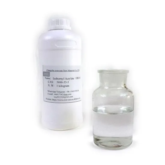 High Quality Isobornyl Acrylate (CAS: 5888-33-5) - UV Monomer, 98% Purity, Colorless Liquid in Stock