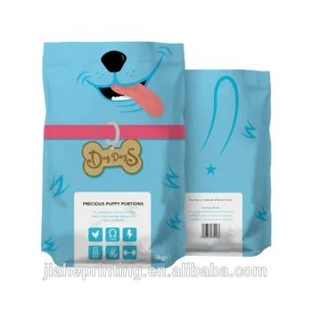 full printed packaging bag direct manufacturer for pet food pouch