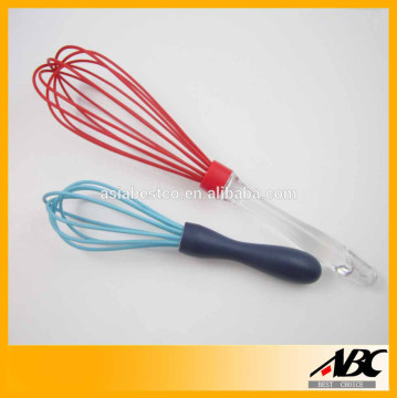Popular Style Kitchen Tool Plastic Handle Hand Held Egg Beater