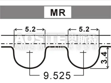 Timing Belt for PORSCHE