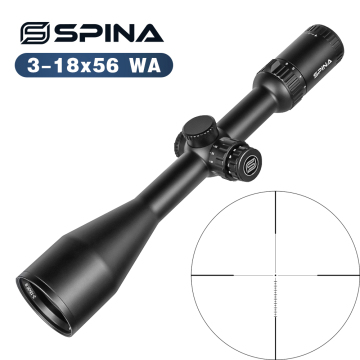 Tactical 3-18x56 WA SF FMC Optical Sight for Hunting by SPINA OPTICS