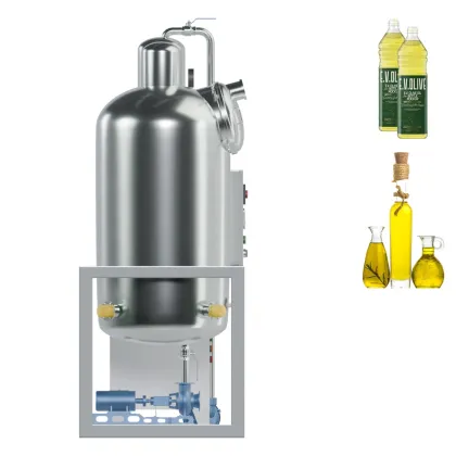 Stainless Steel Edible Oil Refinery Machine for Sunflower Oil Purification