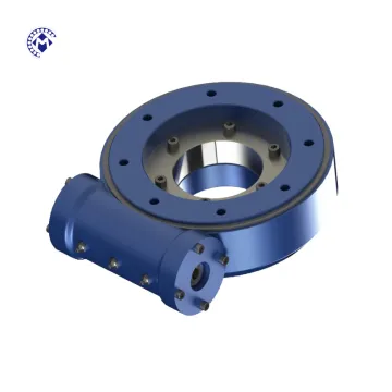 Solar Energy Slewing Drive with Slew Bearing Gearmotor for Tracking Systems