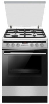 Gas Oven and Hob Freestanding 4 Burner