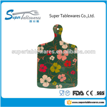 Factory sell cute printing melamine kids vegetable plate