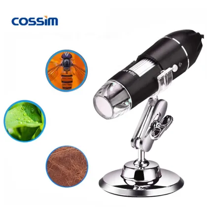 Affordable 1600X Portable Digital Microscope for Multiple Operating Systems
