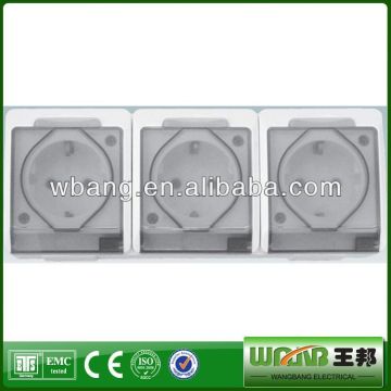 Eco-Friendly Waterproof Industrial Plug Socket