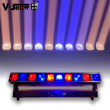 VSHOW B1060S 60W LED RGBW Wash Zoom Moving Bar Light