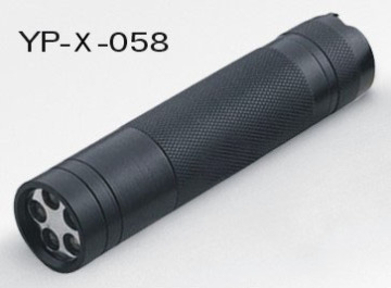 CE low power aluminum 5led torch