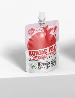 Delicious, Sugar-Free, Low-Calorie Fruit Flavor Jelly: A Zero-Sugar, Low-Carb Dessert Drink