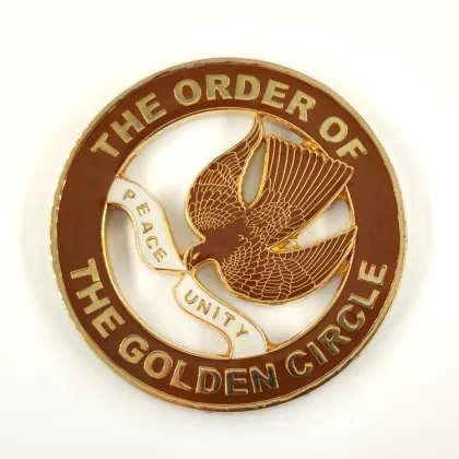 Order of the Golden Circle, Peace Symbol, Masonic Peace Dove, and Auto Car Emblem: Exploring Cultural Exchange and Symbolism