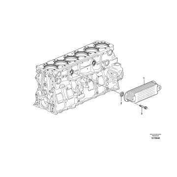 voe20700516 Oil cooler for a40