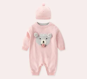 pink baby romper Girls Infant Rompers