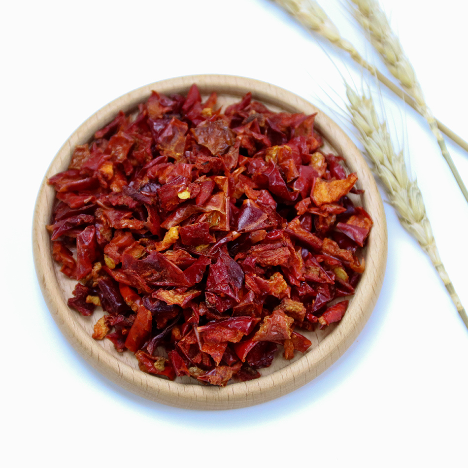 Dehydrated red pepper