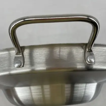 UKW KITCHENWARES Stainless Steel Grill Frying Pan