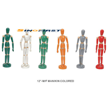 Painted Human Manikin (12''-M/F)