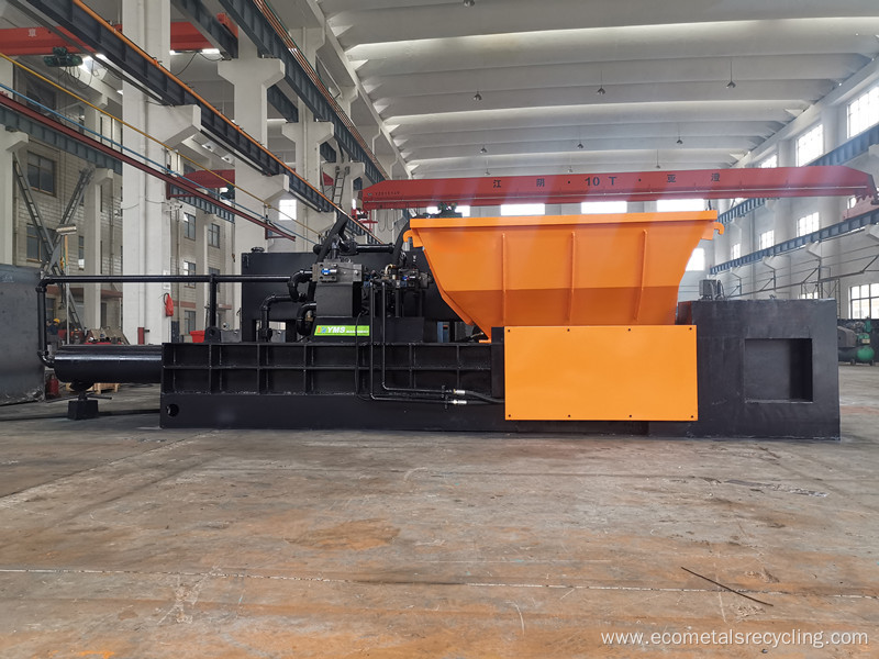 Automatic Hydraulic Steel Cans Baler Pressing Machine