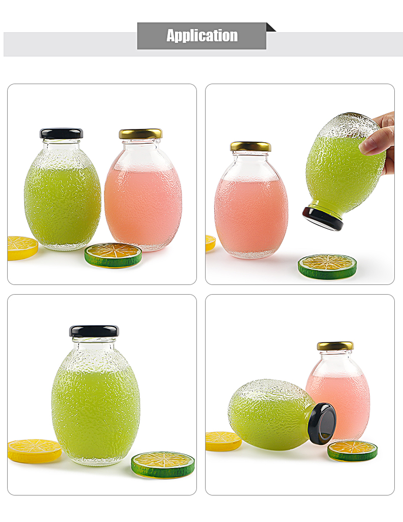 250ml Glass Juice Bottle