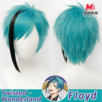 Twisted Wonderland Floyd Leech Cos Wig