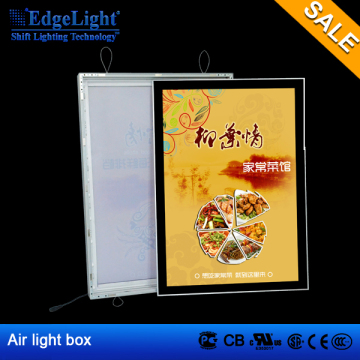 Magnetic aluminous frame light box