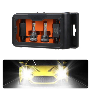 High-Power LED Headlight Bulbs 20000LM 6000K for Cars (H7, H1, H4, H11, H8, H9, 9005, 9006)